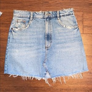 ZARA denim skirt